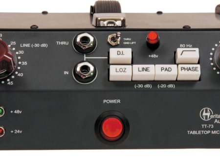 Heritage Audio TT-73 Tabletop Microphone Preamp Online now