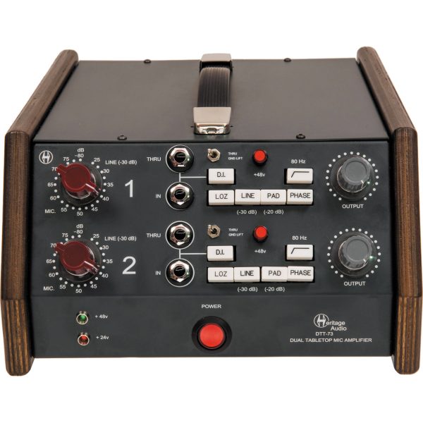 Heritage Audio DTT-73 Dual Tabletop Microphone Preamp Online Sale