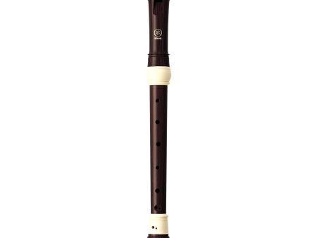 Yamaha YRA312B Alto Recorder Baroque Fingering in Simulated Rosewood Finish Hot on Sale