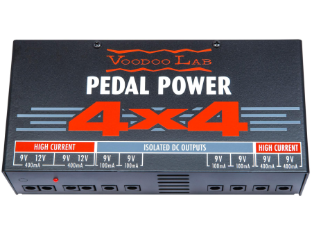 Voodoo Labs Pedal Power 4x4 Power Supply For Discount