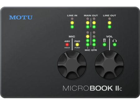 MOTU Microbook IIc Personal 4x2 Recording Interface PC and Mac Compatible For Cheap