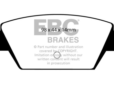 EBC 93-94 Eagle Talon 1.8 Greenstuff Rear Brake Pads Supply