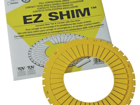 SPC Performance EZ Shim Dual Angle Camber Toe Shim (Yellow) on Sale