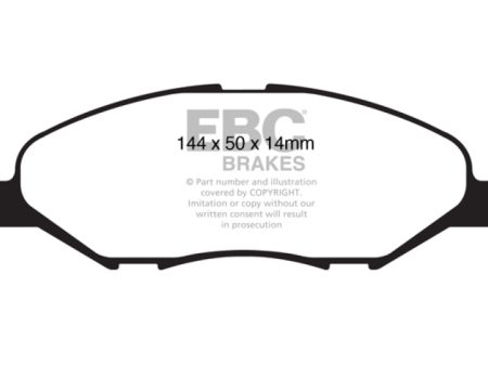 EBC 09-11 Nissan Versa 1.6 Greenstuff Front Brake Pads Sale