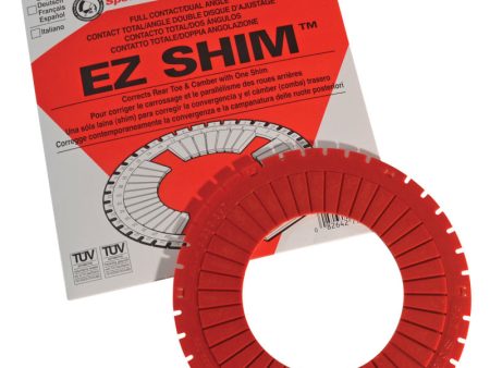 SPC Performance EZ Shim Dual Angle Camber Toe Shim (Red) For Discount