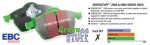 EBC 88-90 Saab 900 2.0 Greenstuff Rear Brake Pads Sale