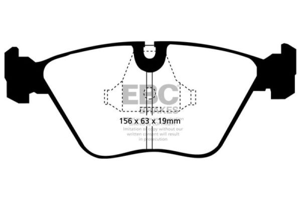 EBC 98-02 BMW Z3 3.2 (M-Coupe) Greenstuff Front Brake Pads Sale