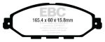 EBC 12-13 Infiniti JX35 3.5 Greenstuff Front Brake Pads Discount