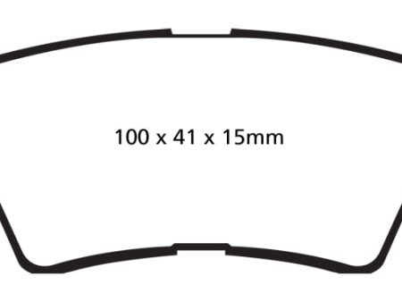 EBC 09-11 Hyundai Azera 3.3 Greenstuff Rear Brake Pads For Cheap