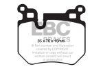 EBC 08-10 BMW 135 3.0 Twin Turbo Greenstuff Rear Brake Pads Online Sale