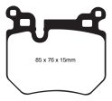 EBC 08-10 BMW 135 3.0 Twin Turbo Greenstuff Rear Brake Pads Online Sale