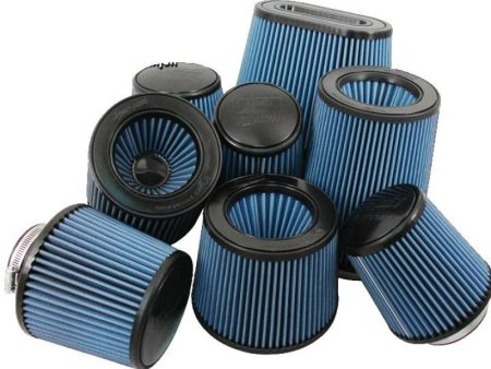 Injen AMSOIL Replacement Nanofiber Dry Air FIlter 5in Flange Diameter 6.5in Base 5in Height 70 Pleat For Sale